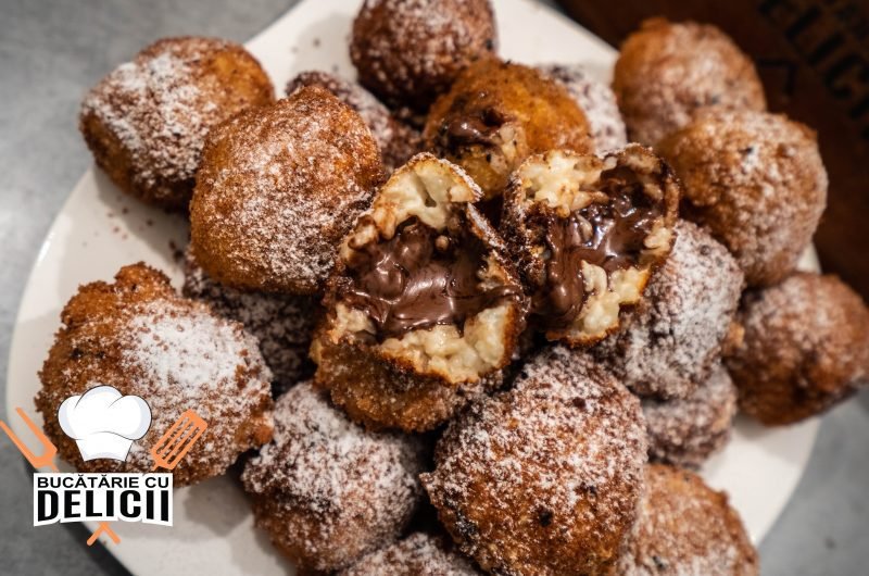 Bilute De Orez Cu Lapte Si Ciocolata Usor Si Simplu De Facut. Aracini Desert Italian.