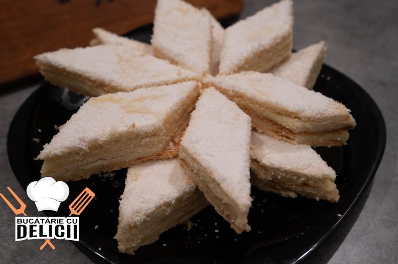 Prajitura Alba Ca Zapada Pufoasa Si Delicioasa.