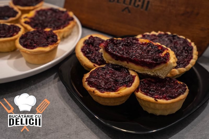 Reteta mini tarte cu fructe congelate | reteta aluat tarte