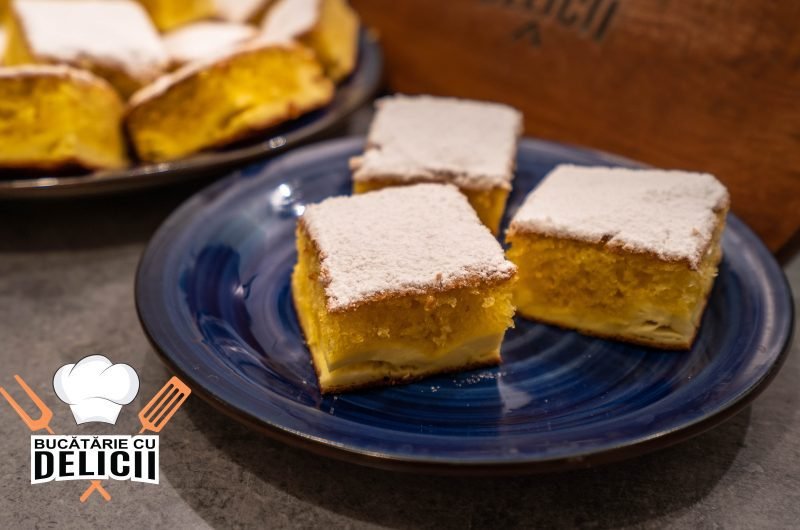 Prajitura cu branza dulce de vaci