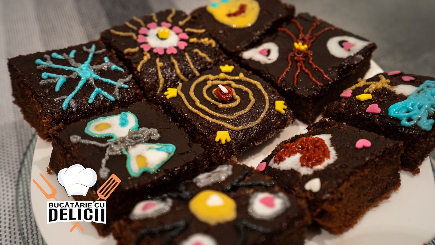 Negresă de post cu cacao și glazură