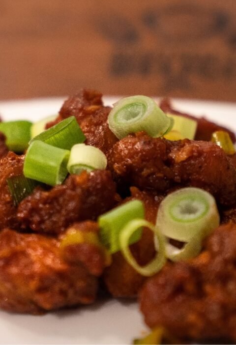 Pui Shanghai crocant cu sos dulce picant