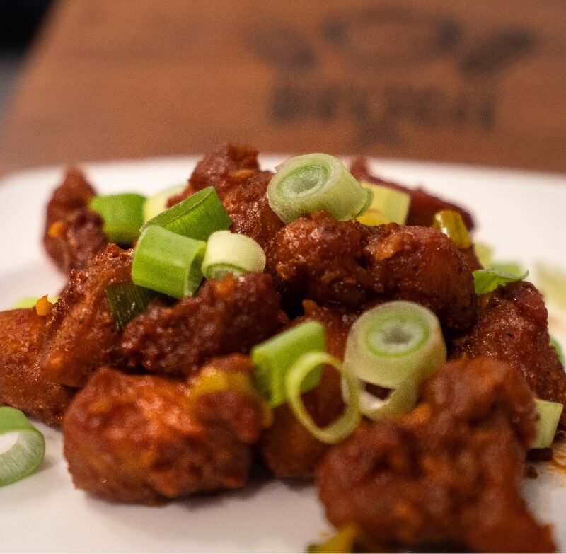 Pui Shanghai crocant cu sos dulce picant