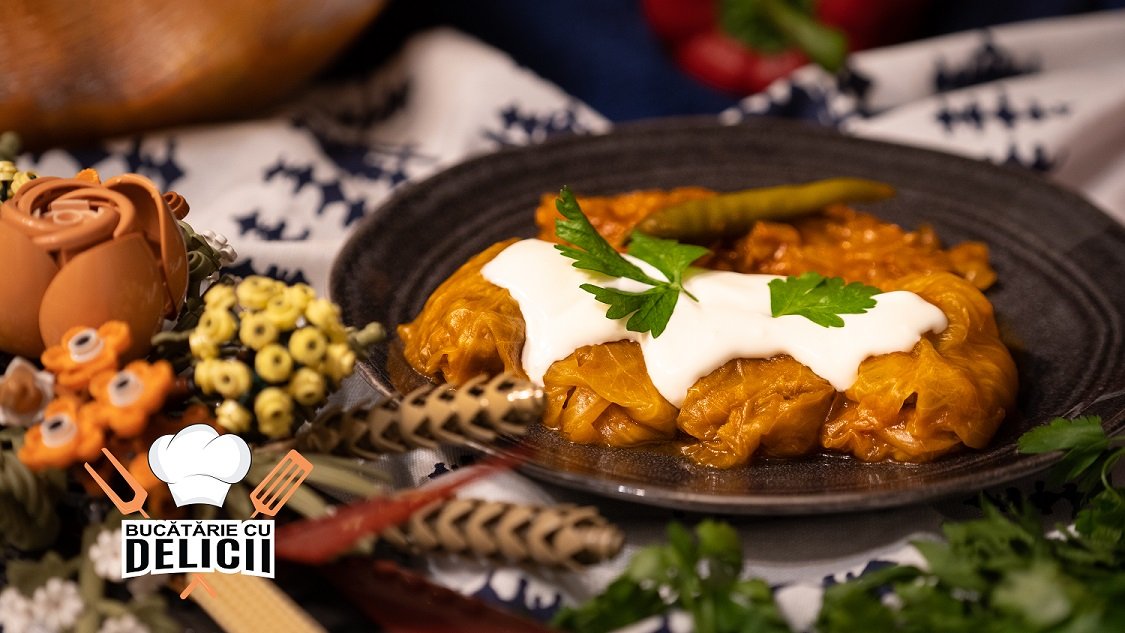 Sarmale tradiționale gătite la multicooker